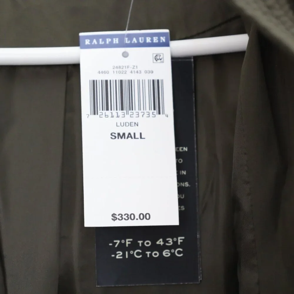 Lauren Ralph Lauren Padded Down Jacket, Litchfield Loden - Picture 11 of 11